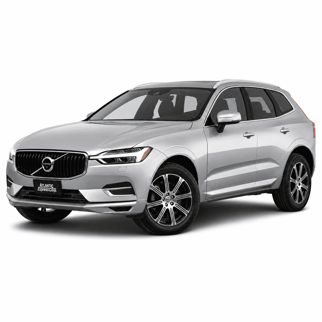Сріблястий кросовер Volvo XC60